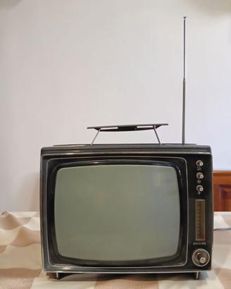 Televisore portatile anni 70 da esposizione Philip