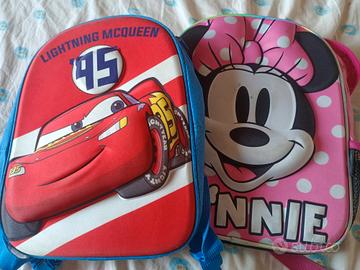 Coppia zainetti originali Disney Cerdá 3D