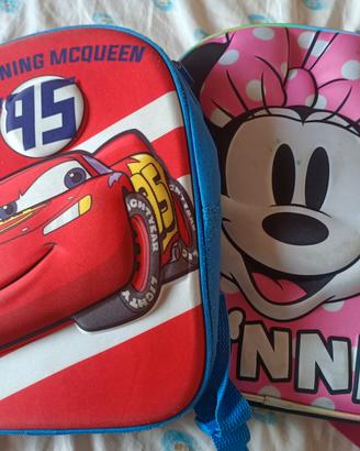 Coppia zainetti originali Disney Cerdá 3D