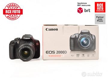 Canon EOS 2000D + Canon EF-S 18-55 F/3.5-5.6 IS II