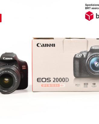 Canon EOS 2000D + Canon EF-S 18-55 F/3.5-5.6 IS II