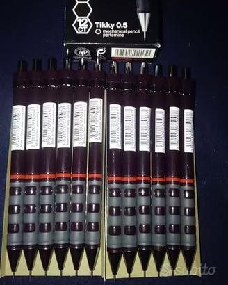 12 pezzi Portamine Calibrato, HB 0.5 mm