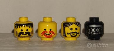 Lego ricambi teste vintage minifigure