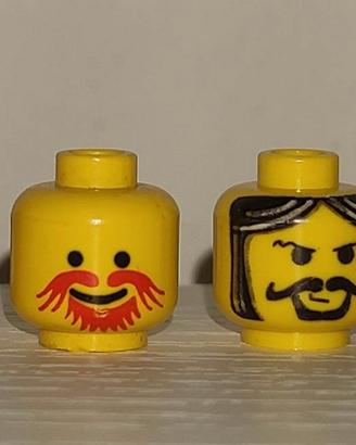 Lego ricambi teste vintage minifigure