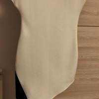 abito corto bianco e nero