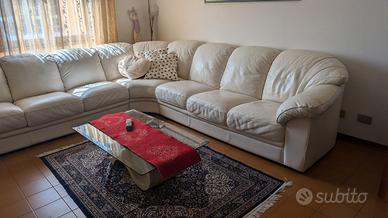 Divano in vera  pelle