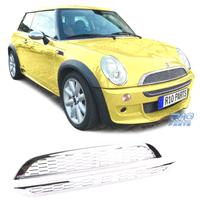 GRIGLIA PER MINI COOPER R50 R53 01-06 CROMATA TIPO