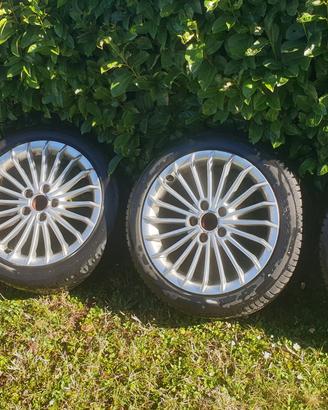 Cerchi originali Audi da 17 + gomme 