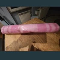 rotolo di juta in tonalità Rosa nuovo con etichett