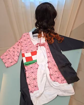 costume halloween bambina Nezuko (Demon Slayer)