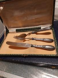 Set singolo posate in argento