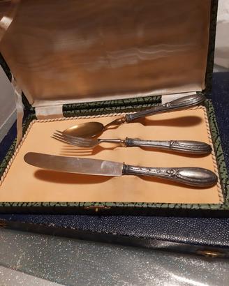 Set singolo posate in argento