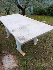 TAVOLO  DA GIARDINO marmo