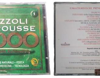CD RIZZOLI LAROUSSE 2000 Enciclopedia Multimediale
