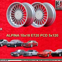 2 pz. cerchi BMW Alpina 10.5x18 ET20 5 E34 6 E24 7