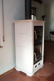 Stufa a legna con forno