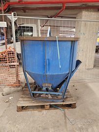 Benna per gru da 1 metro cubo