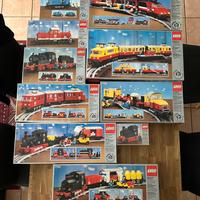 Lego vintage treni 12v nuovi e sigillati