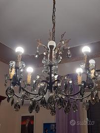 lampadario molto antico anni 50 