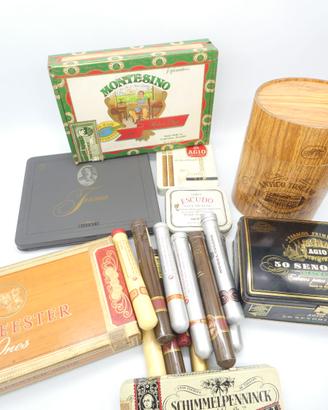 Lotto scatole sigari vintage