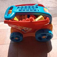 Carrello di costruzioni