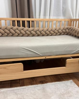 Lettino bambini in legno