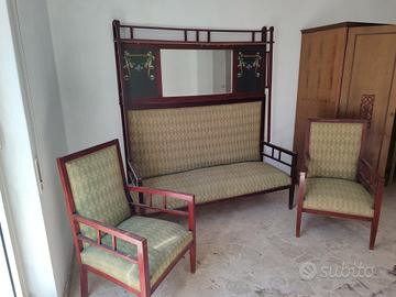 salottino stile liberty 