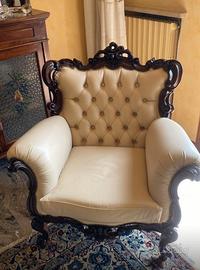 N 2 Poltrona in pelle