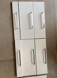 Frontali cassetti cucina Ikea abstrakt bianco luc.