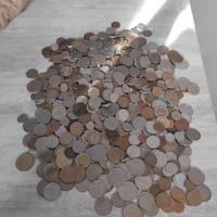 oltre 4 kg lotto monete varie mondiali 