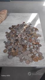 oltre 4 kg lotto monete varie mondiali 