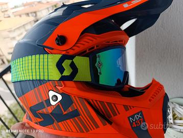 Casco e occhiali enduro/motocross LS2