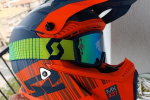 Casco e occhiali enduro/motocross LS2