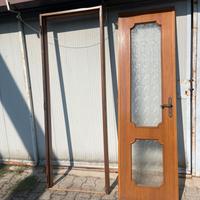 Porte vintage in noce italino ‘60 fatte a mano