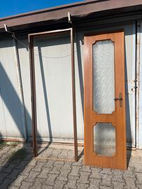 Porte vintage in noce italino ‘60 fatte a mano