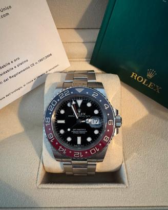 Rolex gmt master 2 pepsi