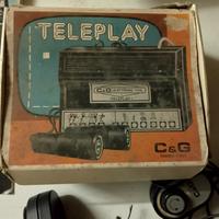 Videogioco vintage tele play anni Settanta/ottanta