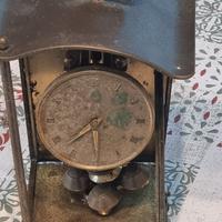 Orologio a pendolo in ottone da riparare
