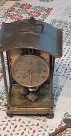 Orologio a pendolo in ottone da riparare
