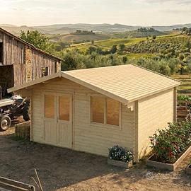 CASETTA DI LEGNO OFFENBURG 5 40mm 505x505x268h cm