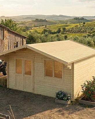 CASETTA DI LEGNO OFFENBURG 5 40mm 505x505x268h cm