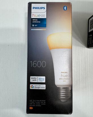 Lampadina Philips Hue White Ambiance 1600lm E27