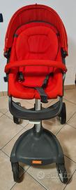 Stokke - passeggino xplory -  rosso