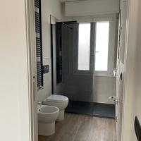 Coppia di sanitari filomuro