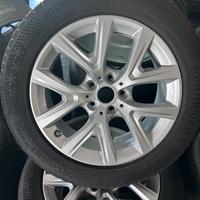 CERCHI 17 BMW X3 CON GOMME M+S  CONTINENTAL