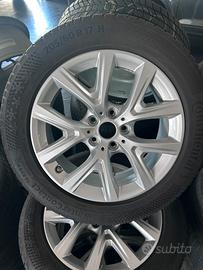 CERCHI 17 BMW X3 CON GOMME M+S  CONTINENTAL