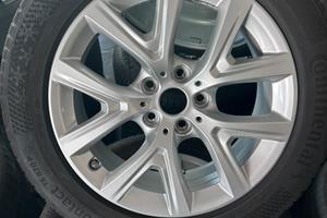 CERCHI 17 BMW X3 CON GOMME M+S  CONTINENTAL