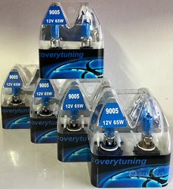 5 Coppie di lampade HB3/ super white 55w12v