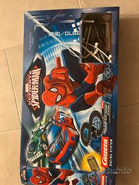 Carrera pista spiderman