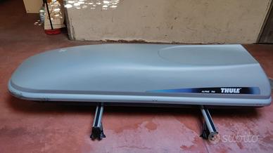 Portatutto portasci box + barre - Thule Alpine 700